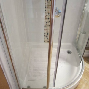 StayPut Anti-Slip Corner Shower Mat