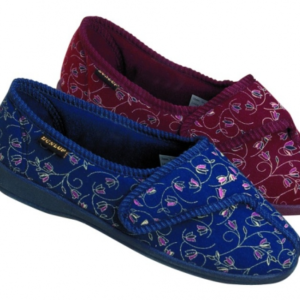 Ladies Slippers- BlueBell Blue