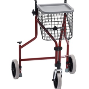 Steel Triwalker With Basket and Tray