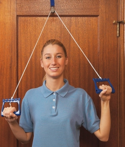 Overdoor Exercise Pulley- Webbing Anchor