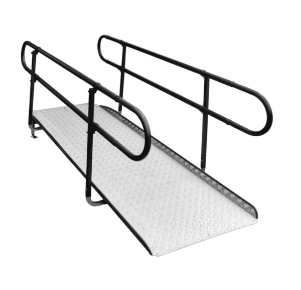 Permaramp-Adjust – Graphite Grey Quickrails - BOTH SIDES