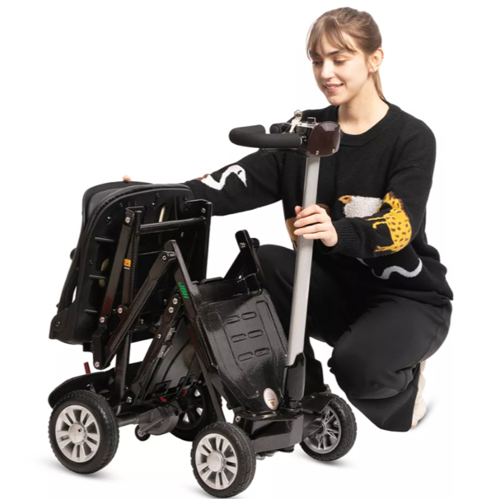 JBH Carbon Fibre Lightweight Folding Mobility Scooter Lifestyle & Mobility