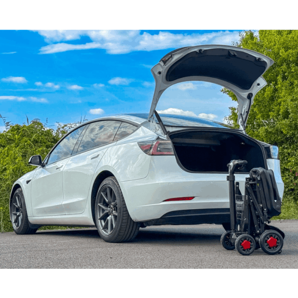 LuXe Mobility CarbonLite Carbon Fibre Lightweight Folding Mobility Scooter - Image 7