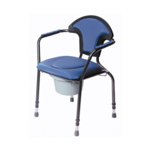 Luxury Commode Chair - Blue
