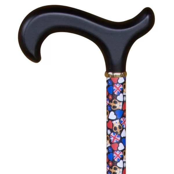 Crowning Glory Adjustable Derby Cane