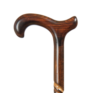 Classic Canes Spiral Beech Derby - Scorched Shadow, Ladies