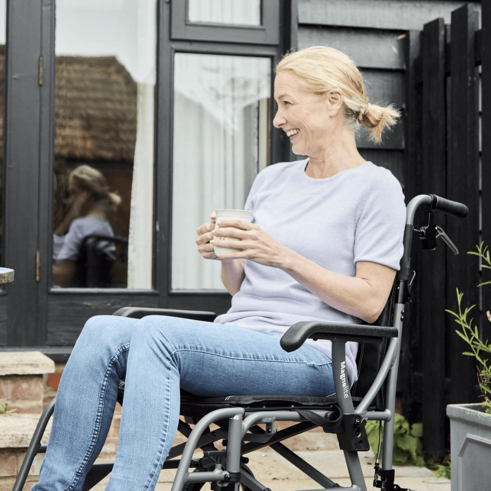 Motion Healthcare Magnelite Transit Wheelchair - Image 7