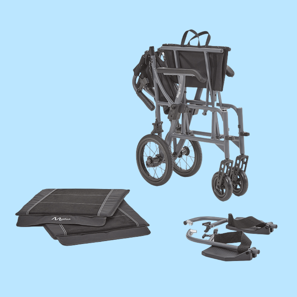 Motion Healthcare Magnelite Transit Wheelchair - Image 2