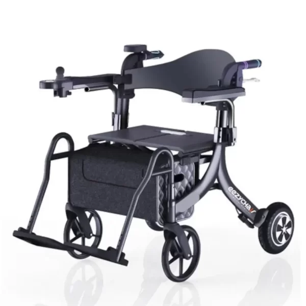 EEZY-ROLLER - The 4-in-1 ultra light folding electric walker-to-wheelchair
