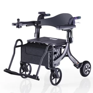 EEZY-ROLLER - The 4-in-1 ultra light folding electric walker-to-wheelchair