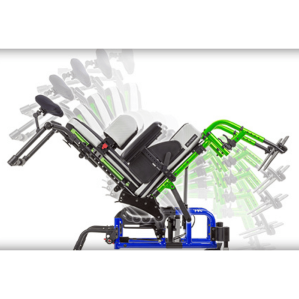 Ki Mobility Little Wave Arc Paediatric Tilt in Space Wheelchair - Image 2