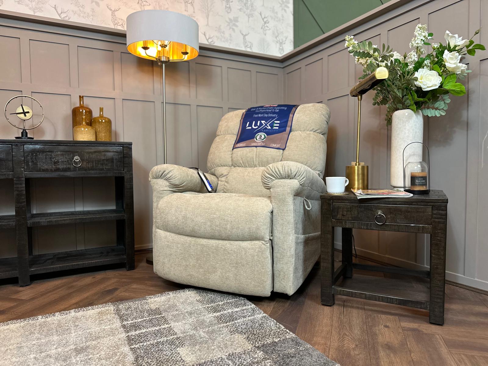 LuXe Rosemore Dual Motor Recliner Lifestyle Mobility