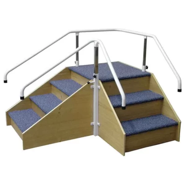 NRS Healthcare Adjustable Rehabilitation Corner Steps