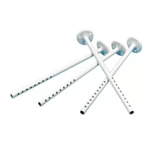 NRS Healthcare Mowbray Floor Fixing Kit for Height Adjustable Toilet Frame With Seat
