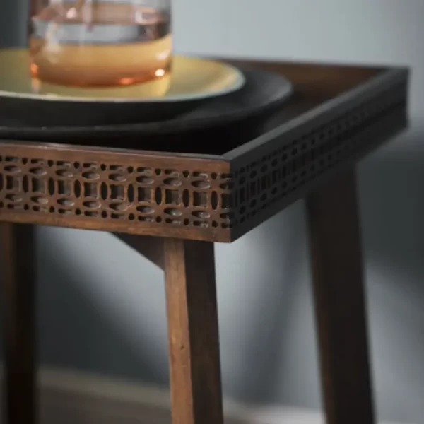 Lifestyle Boho Retreat Bedside Table closer