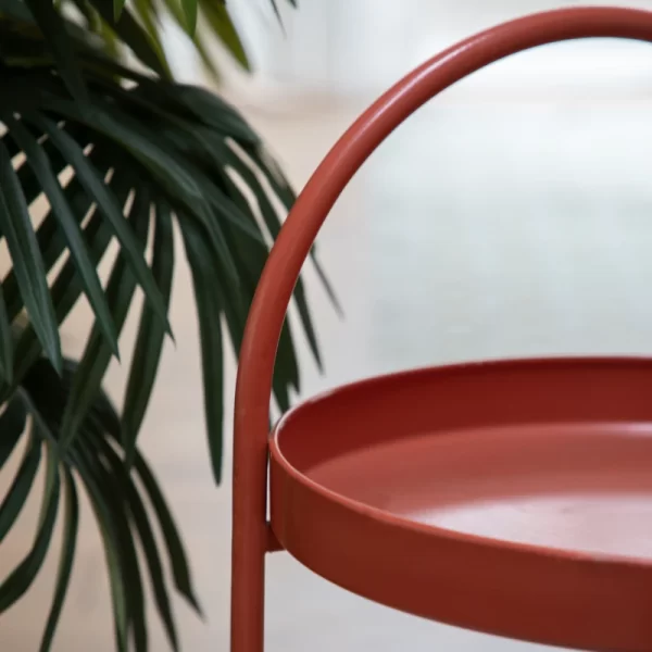 Melbury Side Table Red