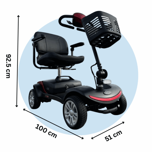 LuXe Mobility X100 Sport Mobility Scooter - Image 7