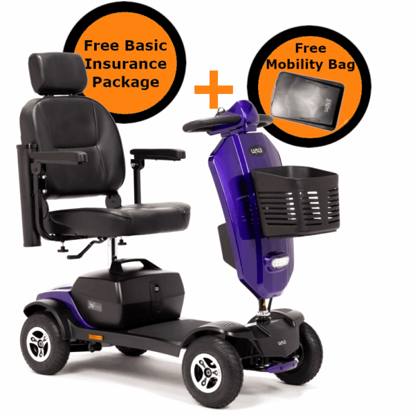 LuXe Mobility X500 Midi Sport Mobility Scooter