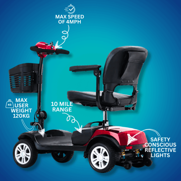 LuXe Mobility X100 Sport Mobility Scooter - Image 4