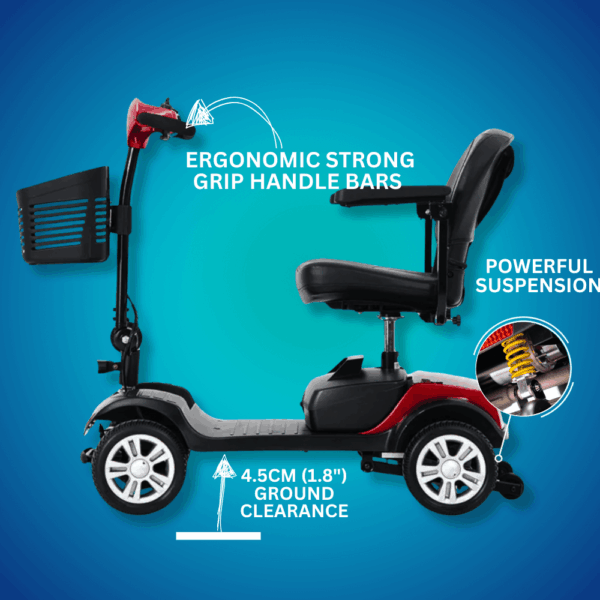 LuXe Mobility X100 Sport Mobility Scooter - Image 3