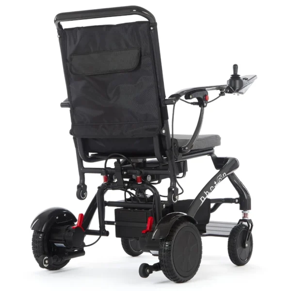 Motion Healthcare Photon Lightweight Folding Powerchair - Image 2