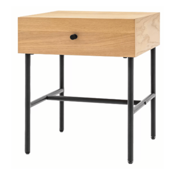 Lifestyle Ashdown 1 Drawer Bedside Table - Image 3