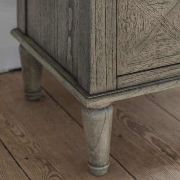 Lifestyle Mustique 2 Drawer Bedside Table - Image 4