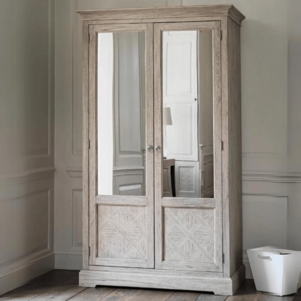 Lifestyle Mustique 2 Mirror Door Wardrobe