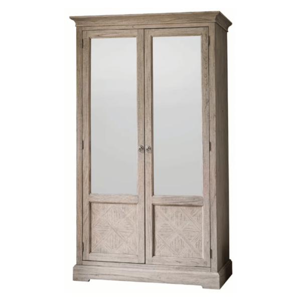 Lifestyle Mustique 2 Mirror Door Wardrobe - Image 3