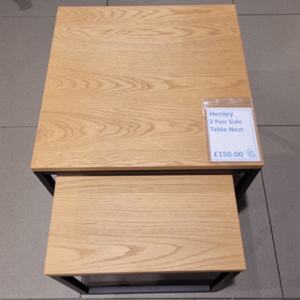 (EX-DEMO) Henley 2 Pair Side Table Nest