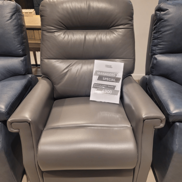 (EX-DEMO) Newstead Leather Manual Reclining Chair