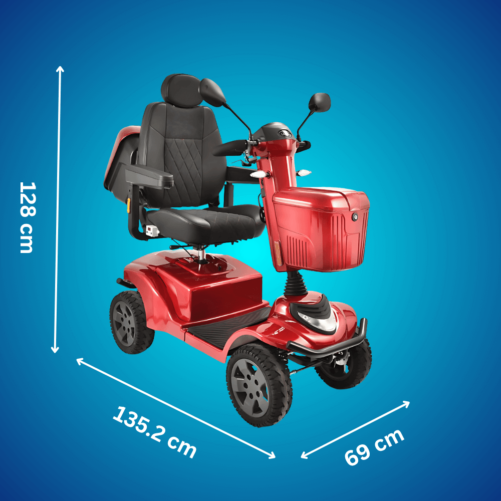 LuXe Mobility X750 DeluXe Sport Mobility Scooter - Image 6