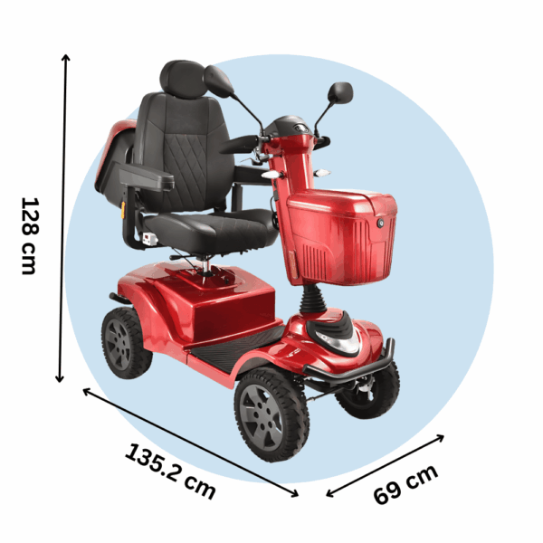 LuXe Mobility X700 DeluXe Mobility Scooter - Image 6