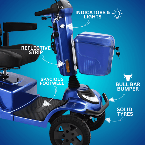 LuXe Mobility X700 DeluXe Mobility Scooter - Image 4