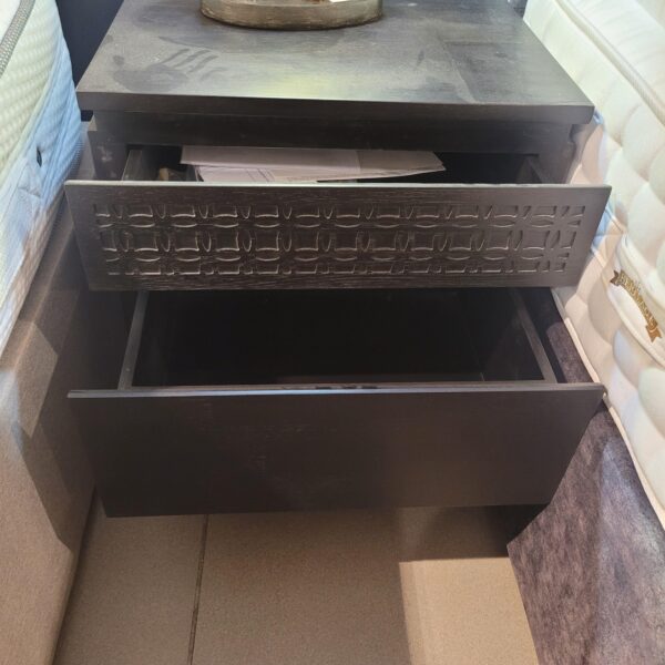 Boho Two Drawer Bedside Cabinet