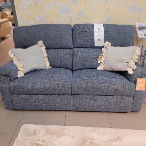 (EX DEMO) Newstead Three Seater Reclining Sofa with Lumbar Support