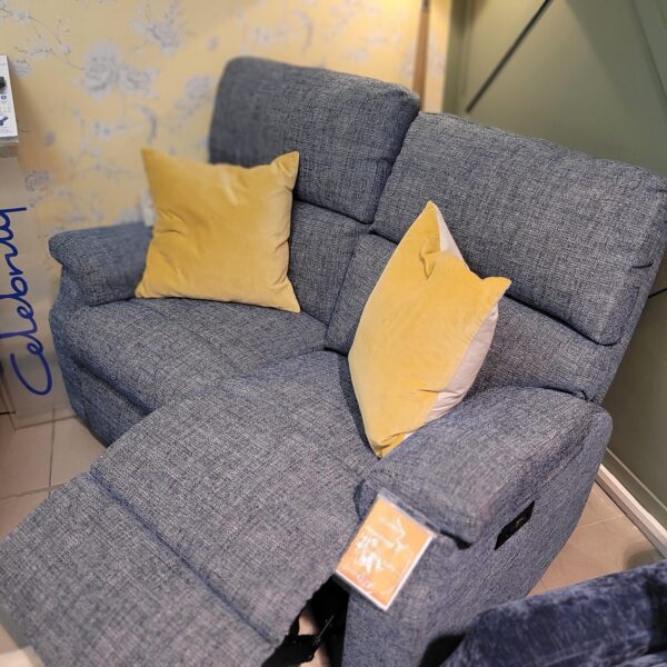 Newstead Two Seater Reclining Sofa with Lumbar Support - Image 2
