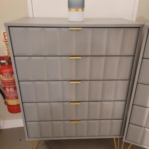 Cube Five Drawer Chest