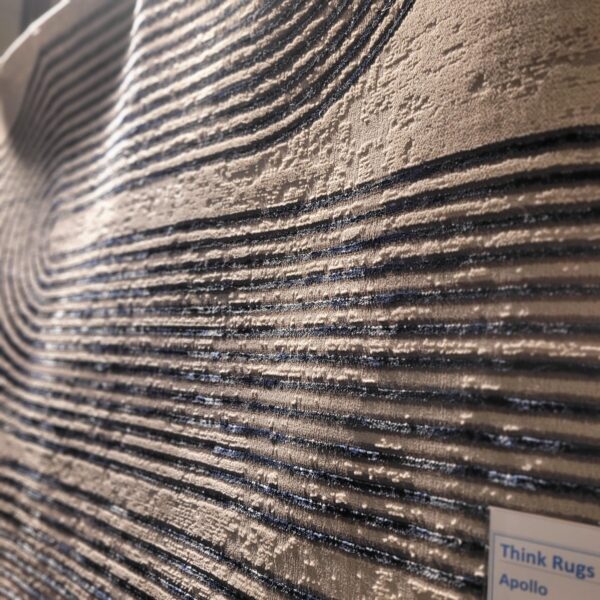 (EX DEMO) Think Rugs - Apollo 160x220 Grey/Navy