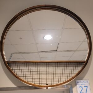 Rim Round mirror