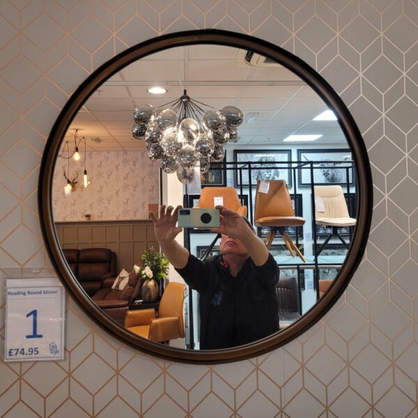 Reading Round Mirror
