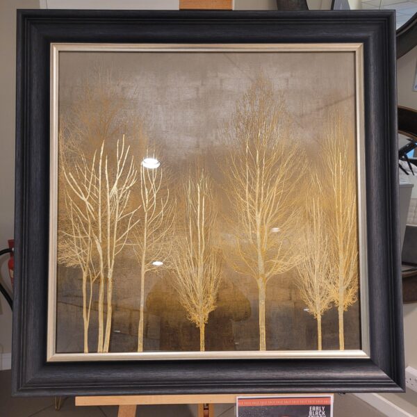 (EX DEMO) Wall Art -Gold Trees
