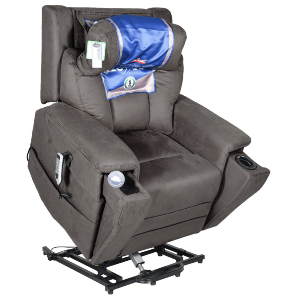 LuXe Mobility Laurelton 5 Motor Zero Gravity Riser Recliner - Image 11