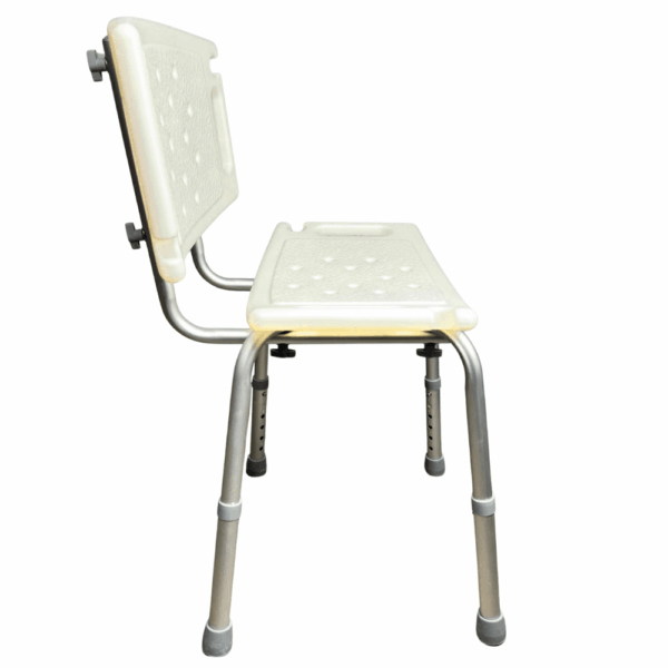 LuXe Mobility Shower Stool With Back - Image 3