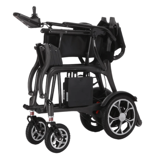 LuXe Mobility Xonic Carbon Fibre Folding Powerchair - Image 4