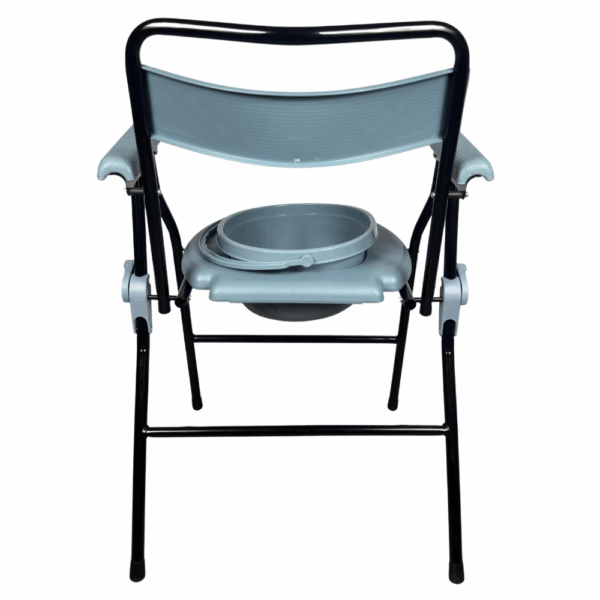 LuXe Mobility Storeaway Portable Commode Chair - Image 4