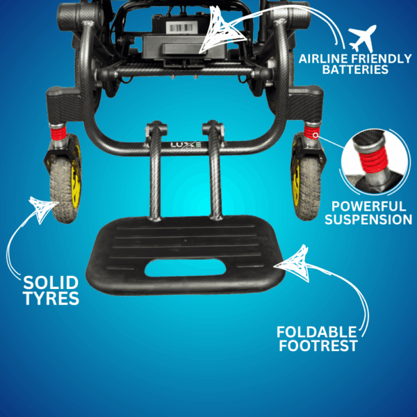 LuXe Mobility Xenith Remote Control Powerchair - Image 5