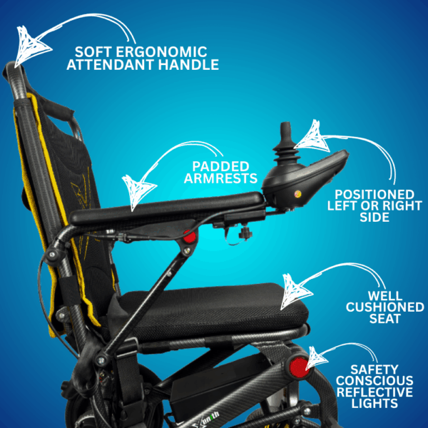 LuXe Mobility Xenith Remote Control Powerchair - Image 3