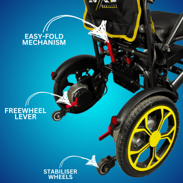 LuXe Mobility Xenith Remote Control Powerchair - Image 4