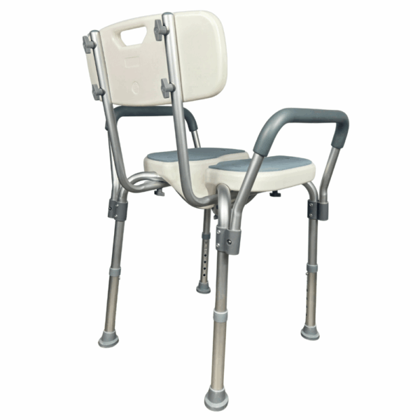 LuXe Mobility Personal Hygiene Shower Chair - Image 4